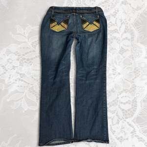 Venezia Y2K Patchwork Back Pocket Bootcut Jeans